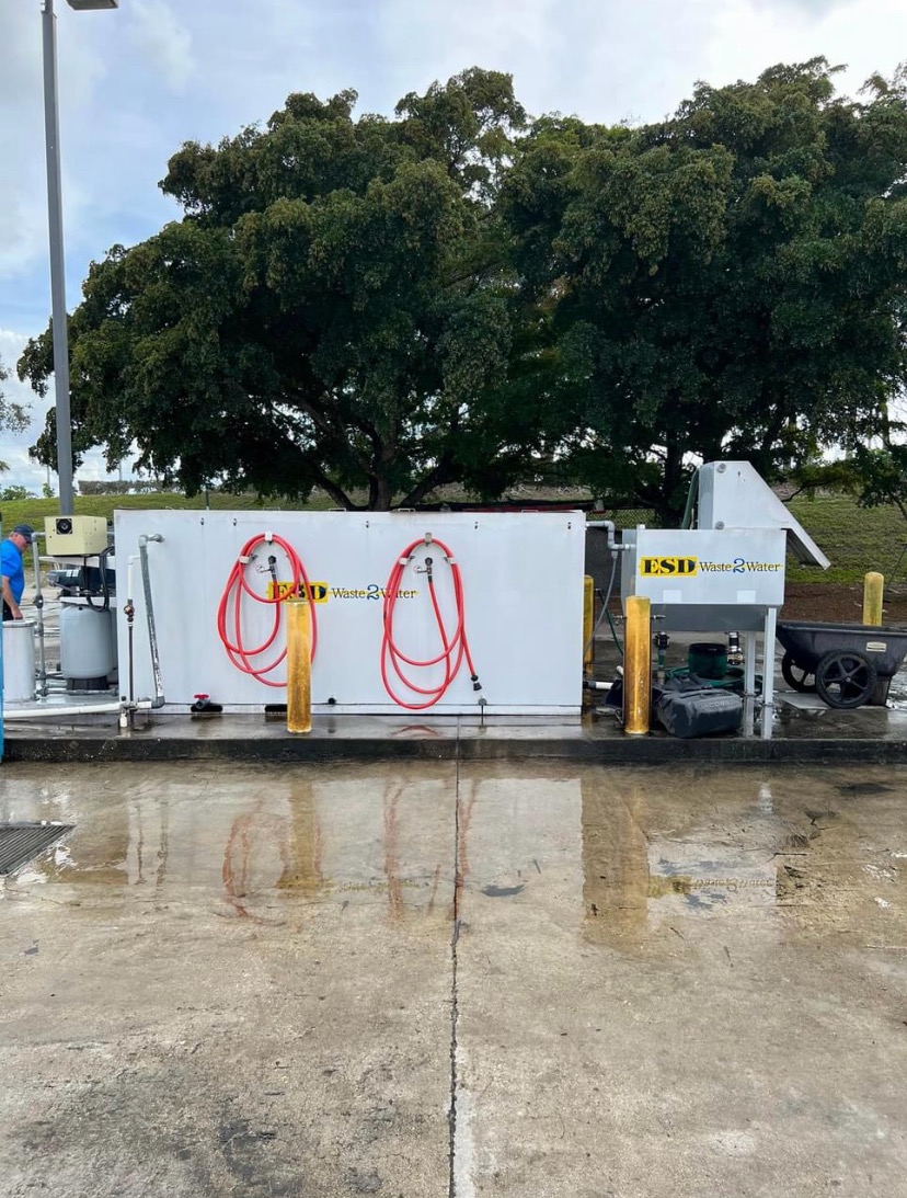 Equipment wash system